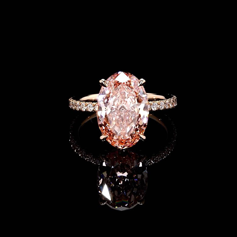 Audrey 5.52 CT Oval Cut Solitaire Engagement Ring Video