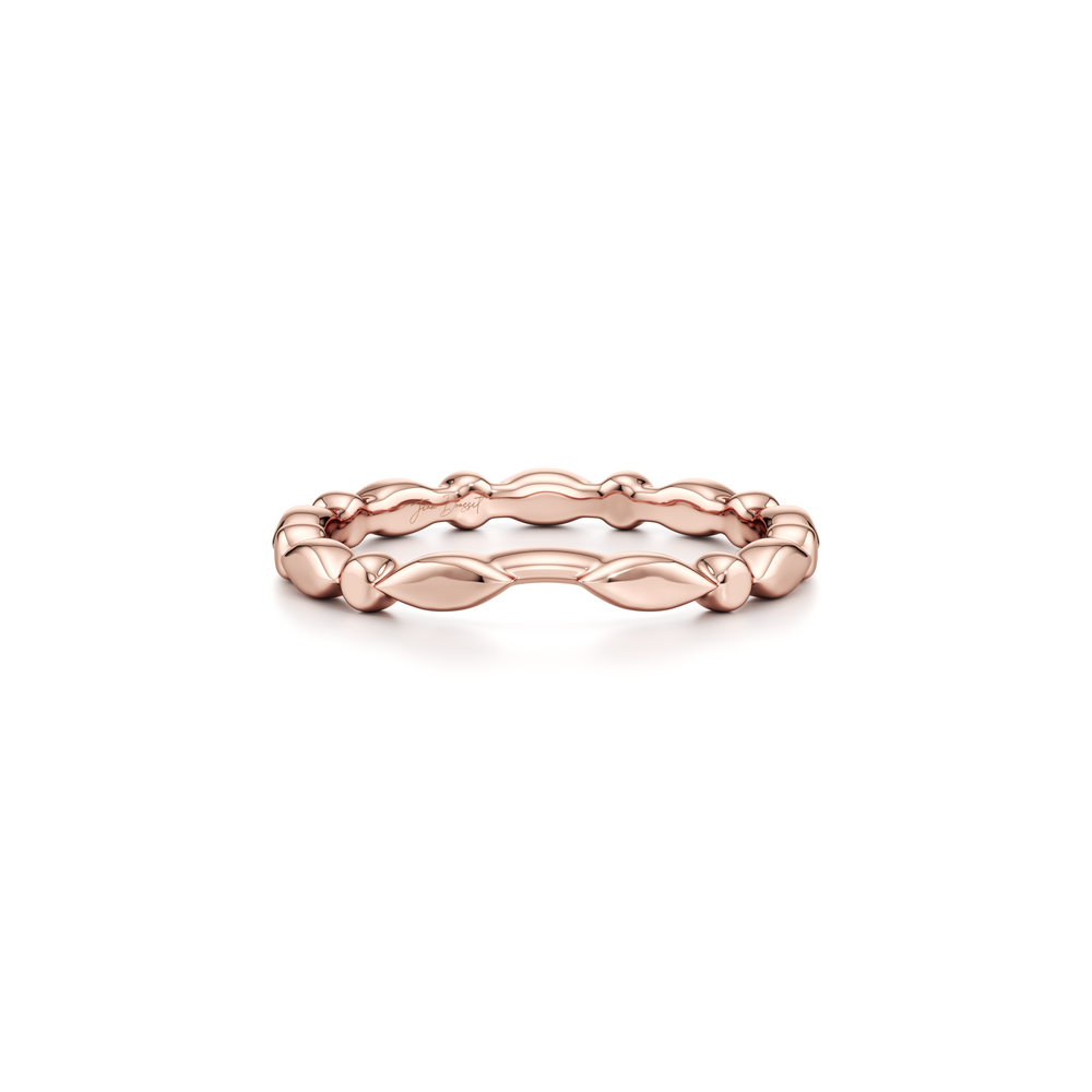 Vivienne High Polish Wedding Band image 11