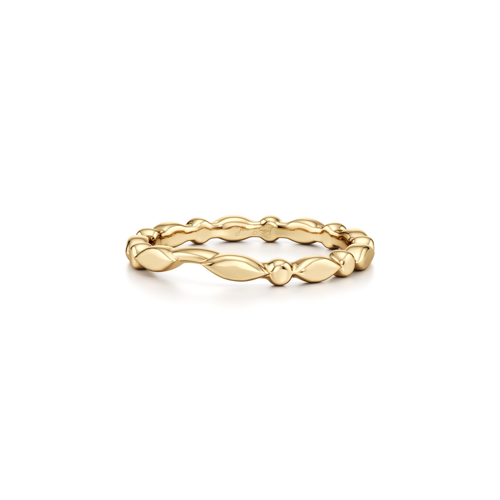 Vivienne High Polish Wedding Band image 7