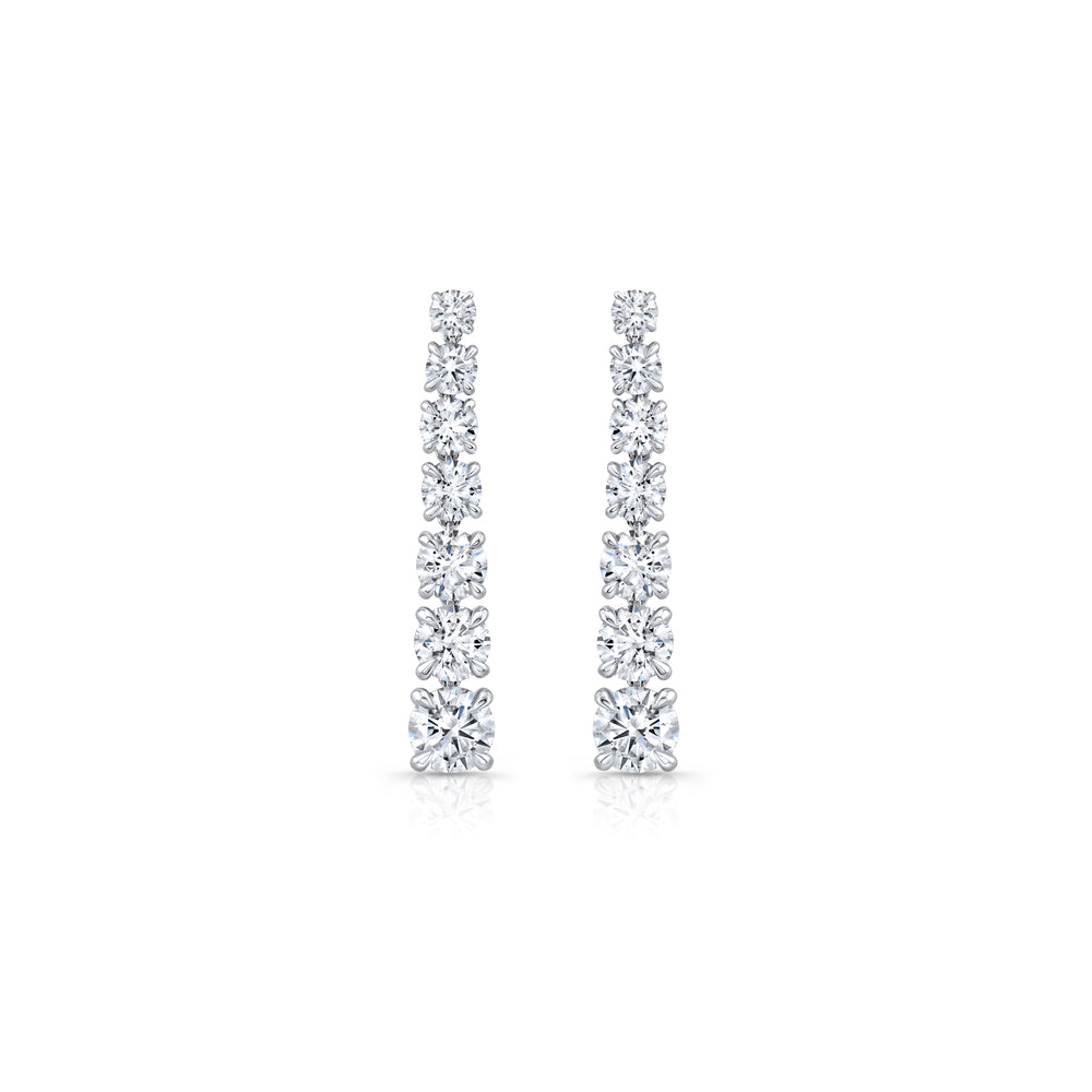 Olivia Lab Diamond Drop Earrings image 1
